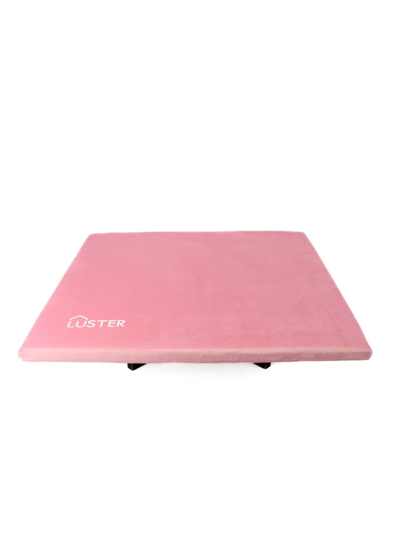 LUSTER - Baloot cards Floor Table Pink Small - Image 1