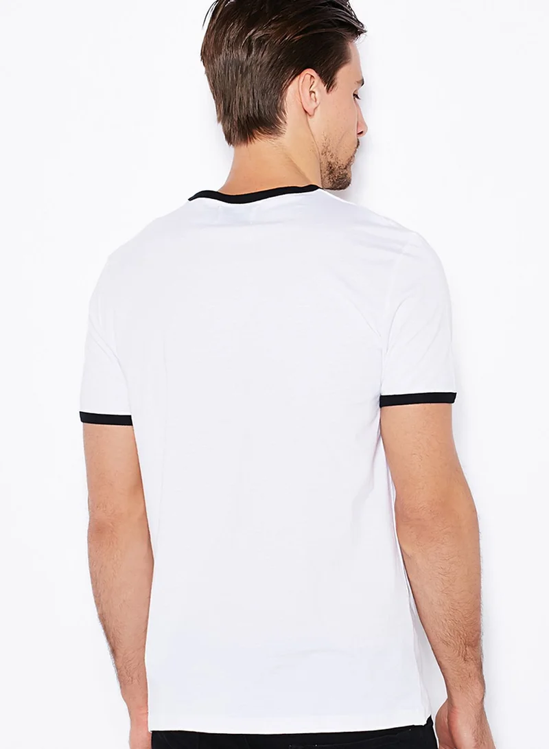 TOPMAN Ringer Slim Fit T-Shirt