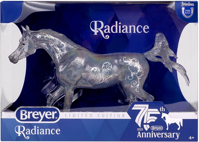 Breyer Horses Freedom Series Radiance 75th Anniversary Limited Edition Horse Figurine 9 L x 7 H Model BFS10253 - Image 5