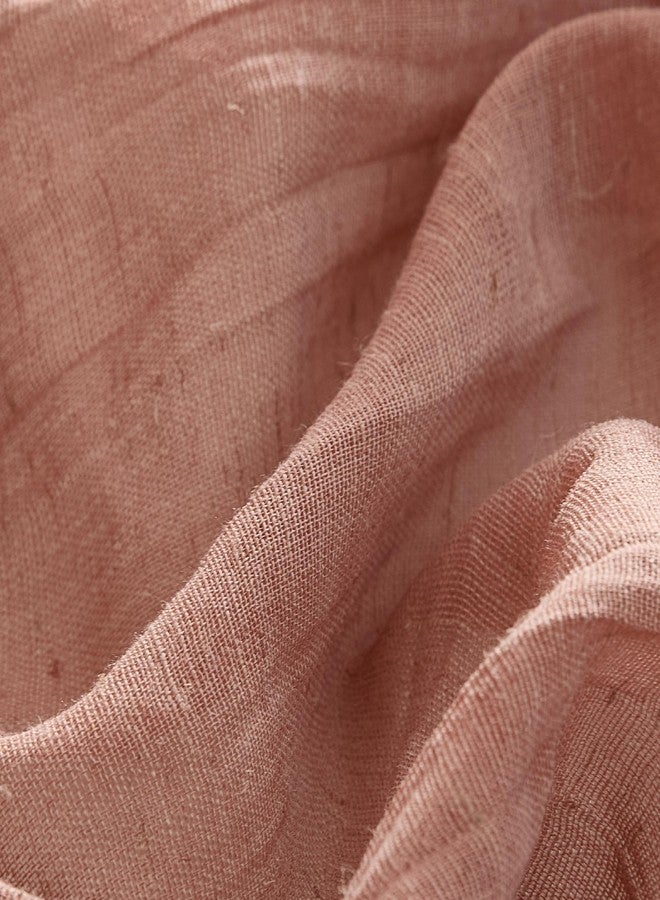 French Connection - Charter Crushed, Window Curtain, Set of 2 Panels, Semi Sheer, Modern Home Decor, Drapes for Living Room, Dining Room, Bedroom, Dorm, Measures 50" x 84", Rust - Image 5