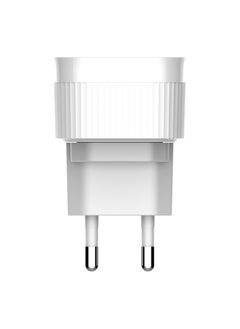 إل دينو شاحن السفر Ldnio A201 Lightning مع منافذ USB مزدوجة، أبيض  - Image 4
