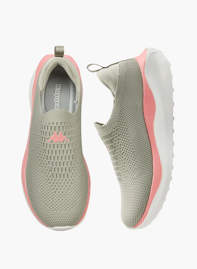 Kappa Women's Textured Slip-On Sports Shoes