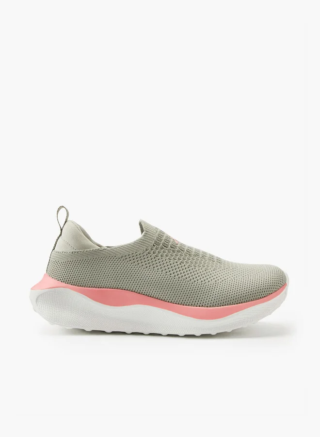 Kappa Women's Textured Slip-On Sports Shoes
