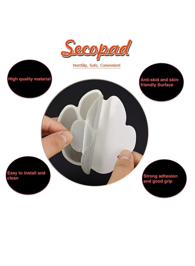 Secopad 20 PCS Original Non-Slip Bathtub Stickers, Large Safety Bathroom Tubs Showers Treads Adhesive Decals with Scraper - Image 2