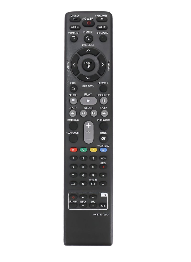 Generic - Theater Remote Control For LG Blu-ray DISC Home  System DVD Home Theater Model AKB73775801 Projector Remote Compatible with LHB655 S65T1-S S65T1-C S65T1-W BH5140S S54S1-S S54T1-W BH5440P - Image 1