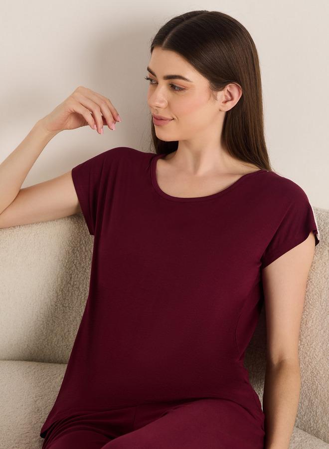 سبلاش فيڤ طقم بيجامة بدانتيل - Image 2