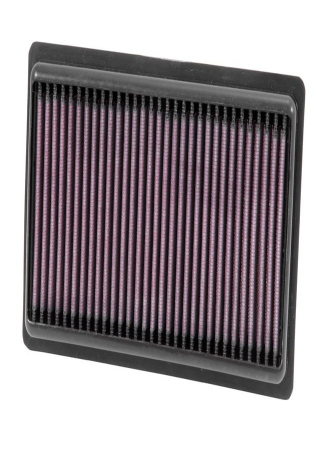 K&N Engine Air Filter: Reusable, Clean Every 75,000 Miles, Washable, Premium, Replacement Car Air Filter: Compatible with 2014-2019 Infiniti Q50 V6, 33-5014 - Image 4
