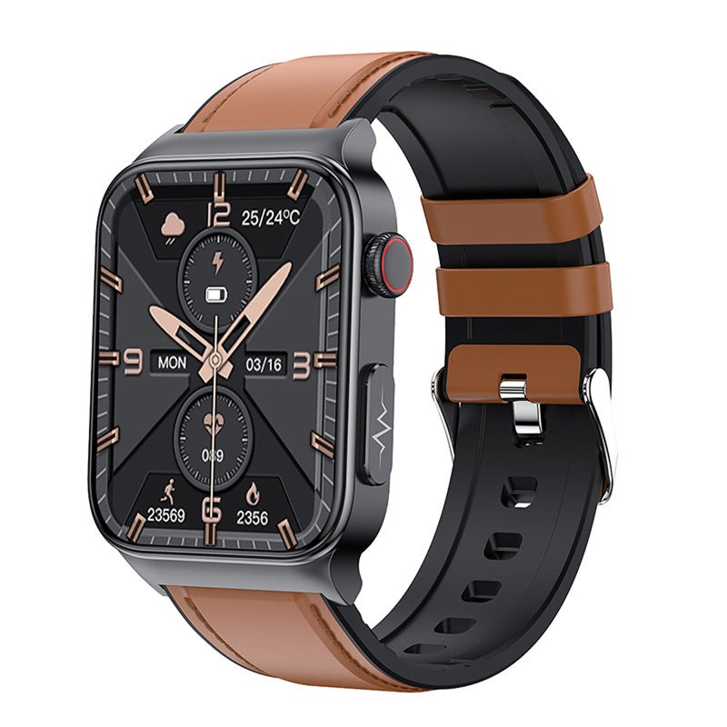 WYT E500 Blood Glucose Smart Watch ECG Monitoring Blood Pressure Fitness Tracker HOT - Image 4