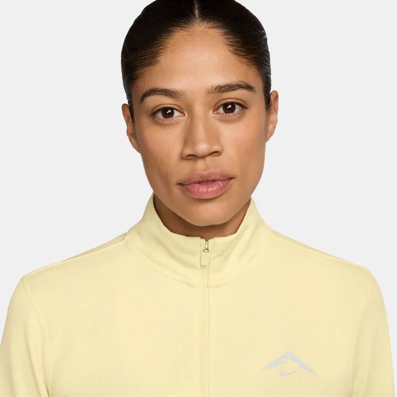 Nike Beige Women's Trail Dri-FIT Running Top for Women | Best Price UAE