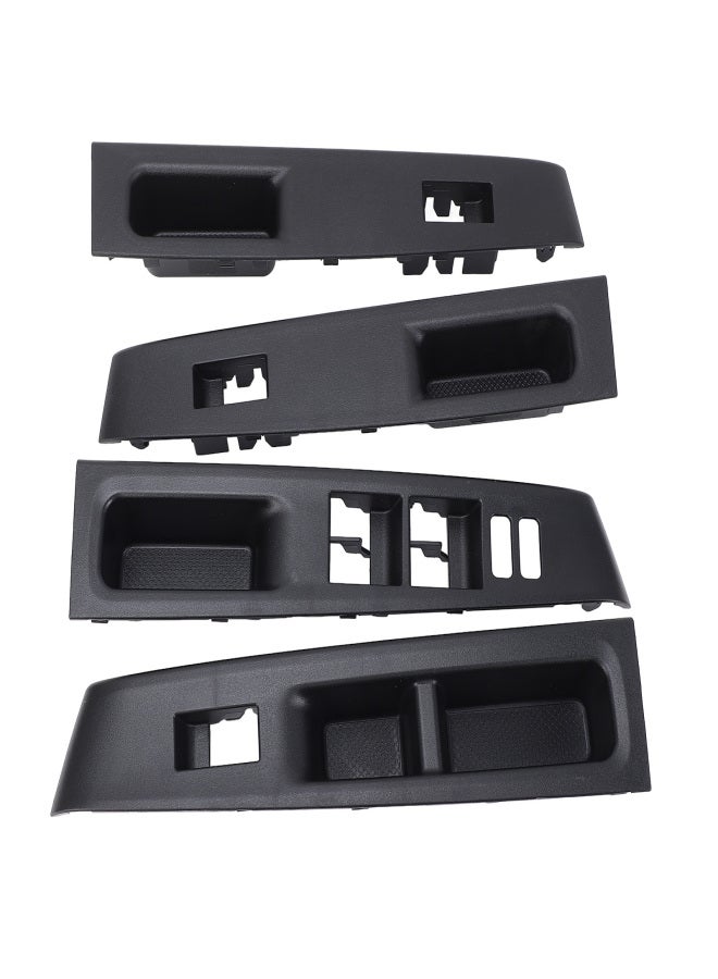 4PCS Front Armrest Upper Panel 74272 52220 C0 Right Hand Drive Window Lift Switch Cover Panel for Vitz 2010 to 2014 - Image 1