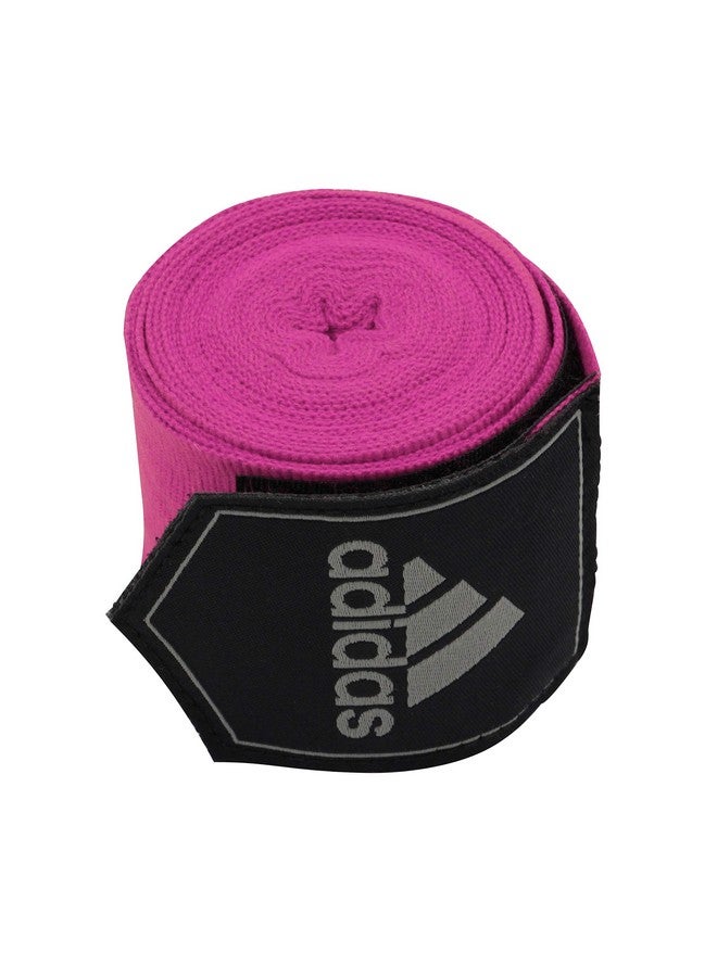 Adidas Boxing Hand Wraps Pink Wraps For Boxing Gloves, 3.5M Boxing Wraps For Men & Women For Boxing, Martial Arts & Combat Sports - Image 1