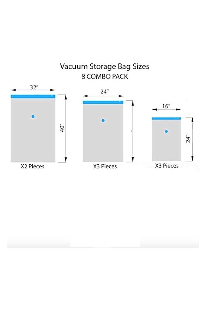 PROMASS Vacuum Storage Bags – Space-Saving Compression Bags for Clothes, Bedding & Travel - Image 4