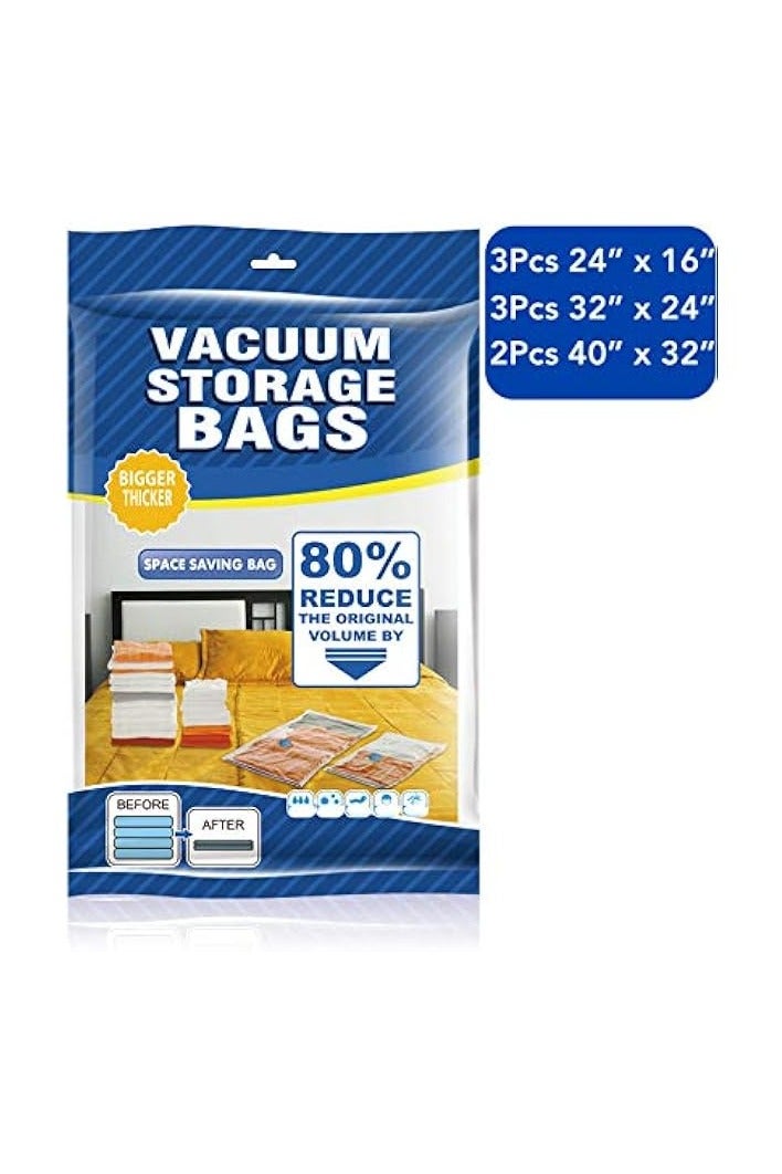 PROMASS Vacuum Storage Bags – Space-Saving Compression Bags for Clothes, Bedding & Travel - Image 1