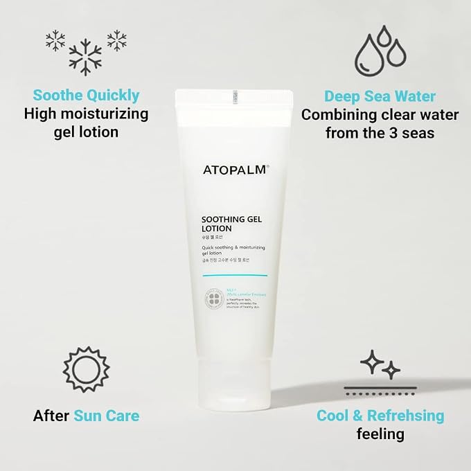Atopalm, Soothing Gel Lotion, 4.0 fl oz (120 ml) - Image 3