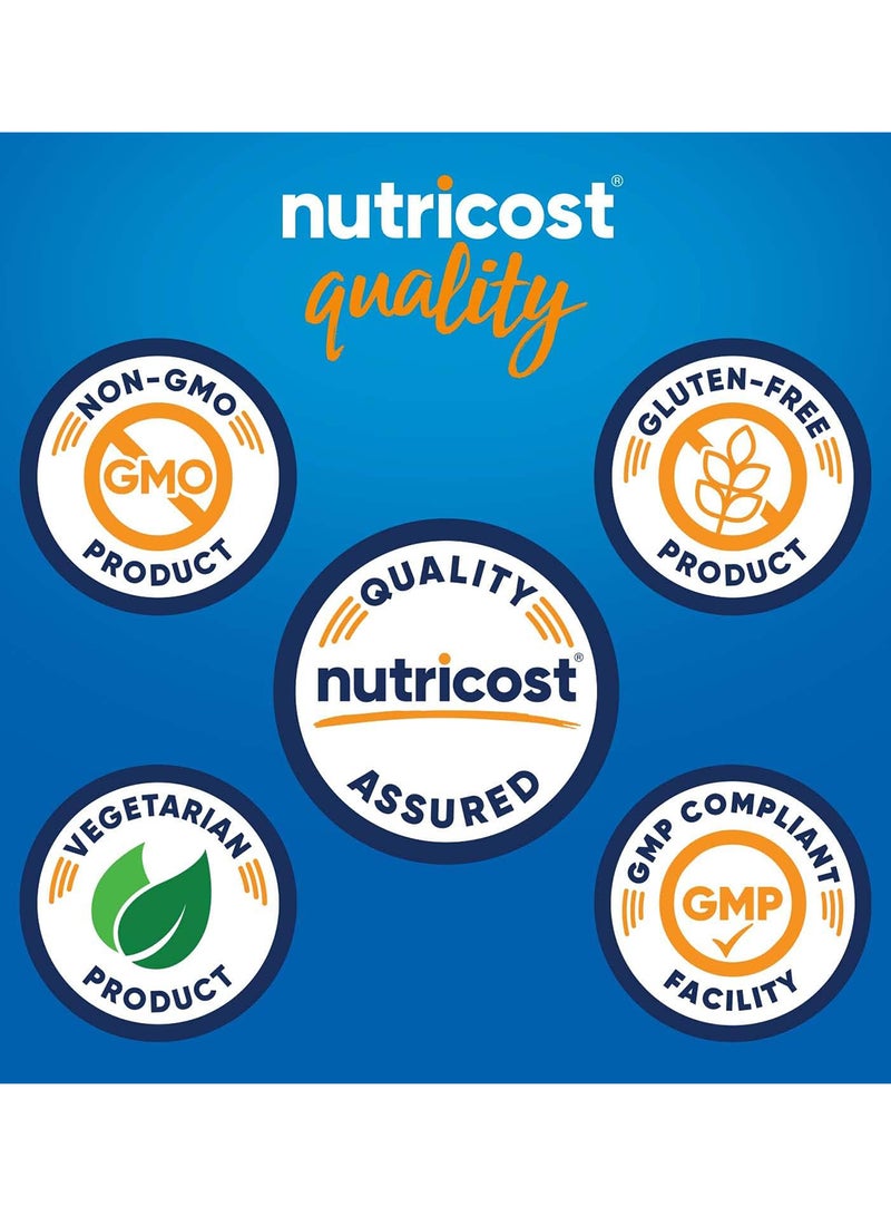 Nutricost حمض ألفا ليبويك 600 ملغ لكل حصة 120 كبسولة - Image 3
