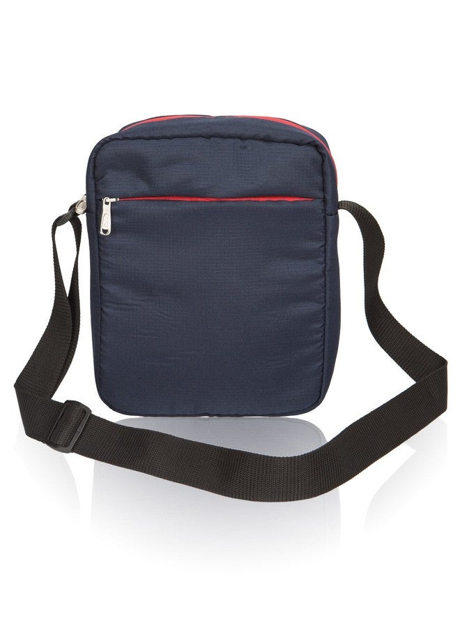 Cosmus Stitchwell Cross Body Sling Bag - Shoulder Side Bag - Multipurpose - 10 inch Tablet/iPad Sling Bag (Navy Blue) - Image 3