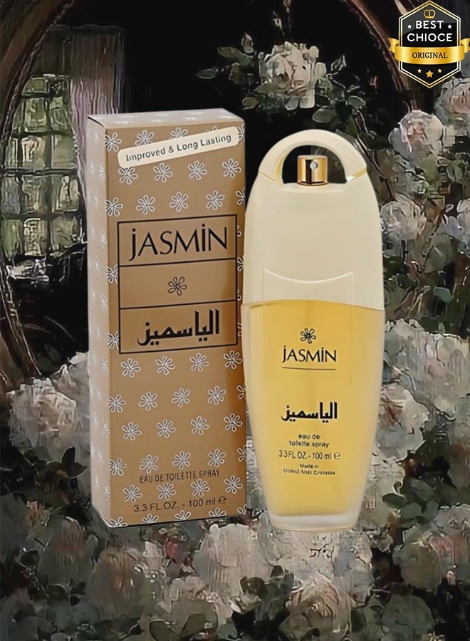 Jasmine 3 Pieces Jasmin Perfume 100ml EDT - Image 2
