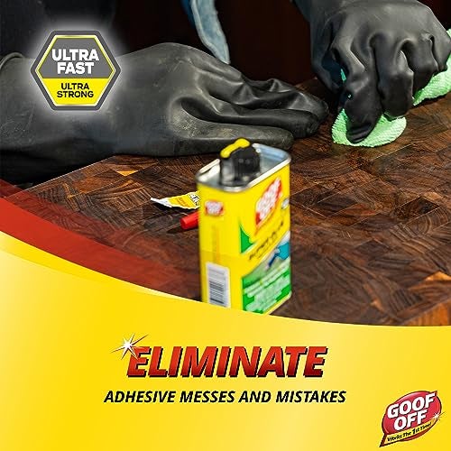 Goof Off Super Glue Remover - 4 oz. can, Yellow (FG678) - Image 4