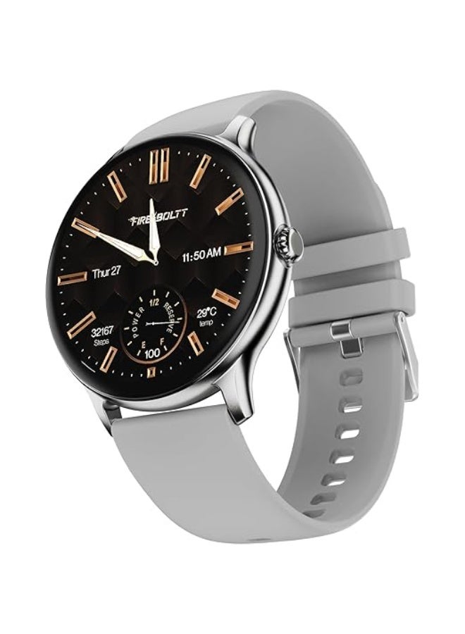 Fire-Boltt Phoenix Ultra Smart Watch 1.39" HD Display, Bluetooth Calling, AI Voice Assistant, 120 Sports Modes, IP67 Waterproof, SpO2 Monitor Smart Watch for Man & Woman - Silver - Image 1
