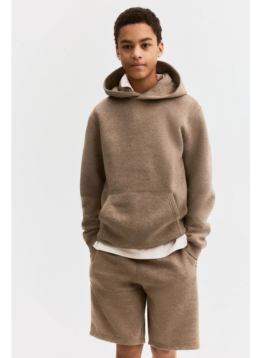 اتش اند ام 2-Piece Hoodie And Sweatshorts Set