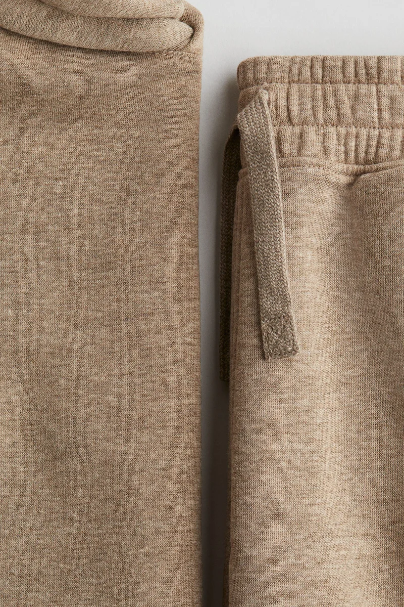 H&M 2-Piece Hoodie And Sweatshorts Set
