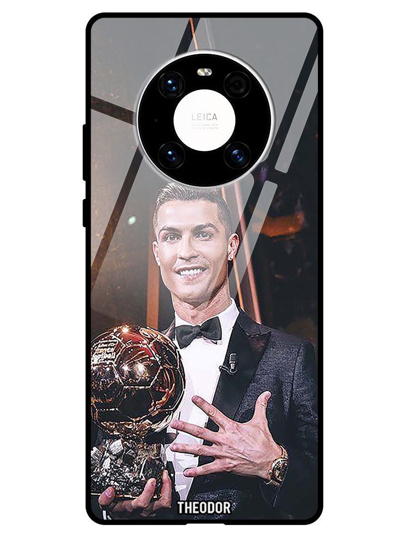 Theodor Protective Tempered Glass Case Cover HUAWEI MATE 40 5G  Ronaldo - Image 1