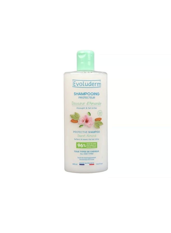 Evoluderm Douceur d'Amande Protective Shampoo 400ml - Image 1