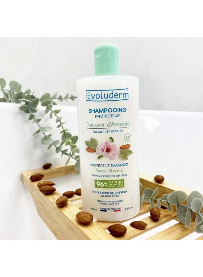 Evoluderm Douceur d'Amande Protective Shampoo 400ml - Image 3