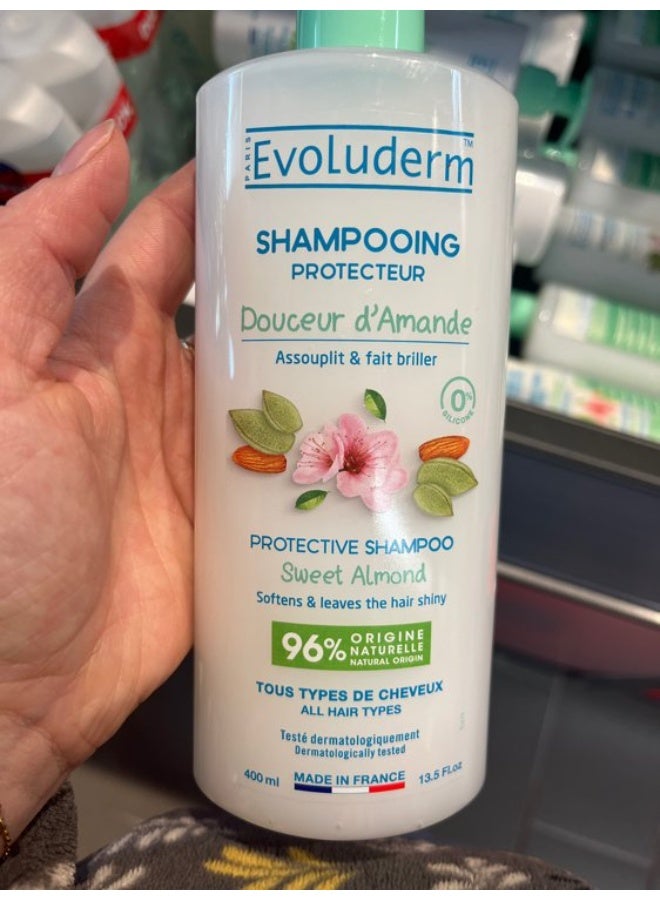 Evoluderm Douceur d'Amande Protective Shampoo 400ml - Image 2