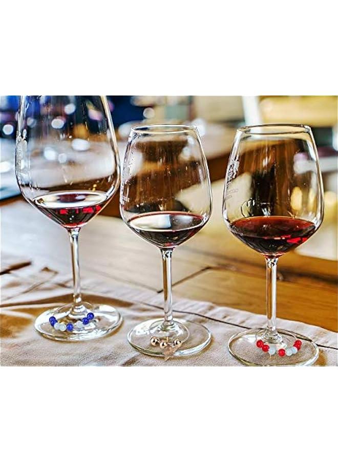 Wine Glass Charms Rings Set of 300 Wire Hoop Beading Hoop for Glasses, Jewelry Making  - Image 5