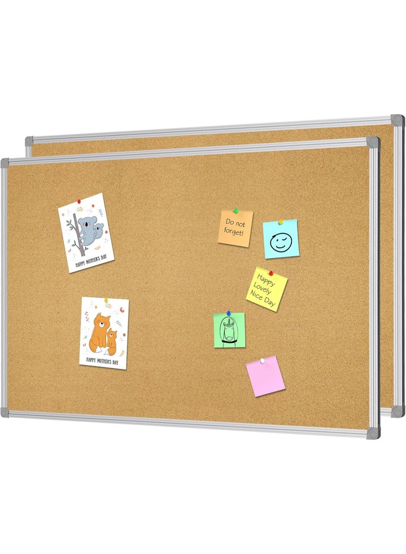 Smart Cork Board 50 x 35 cm ideal for both adults and kids - wooden - Image 1