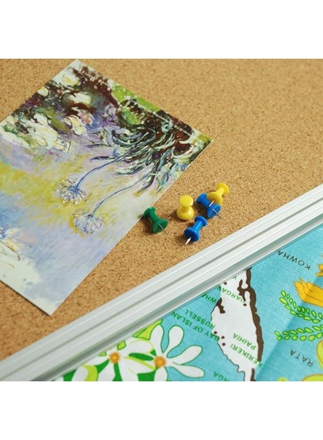 Smart Cork Board 50 x 35 cm ideal for both adults and kids - wooden - Image 3