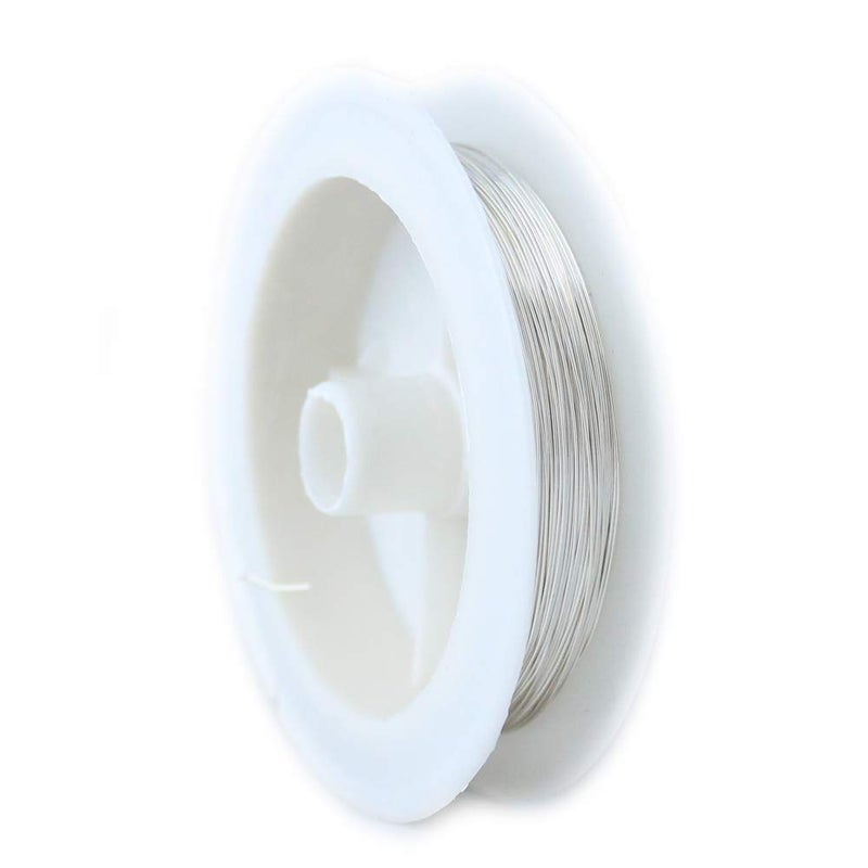 Craft Wire 28 Gauge, 925 Sterling Silver Wire (Round) Dead Soft Made in USA - 25FT by CRAFT WIRE - Image 3