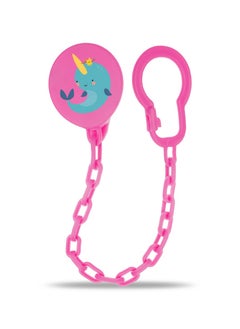 Bubbles Bubbles Baby Pacifier Chain Pink 