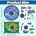 VercanMonth 2 Set Giant Felt Animal and Plant Cell Anatomy Model Kits Early Biology Cell Model Life Science Toys Animal Plant Bacteria Science Kit for Boys Girls Classroom Educational Learning - Image 4