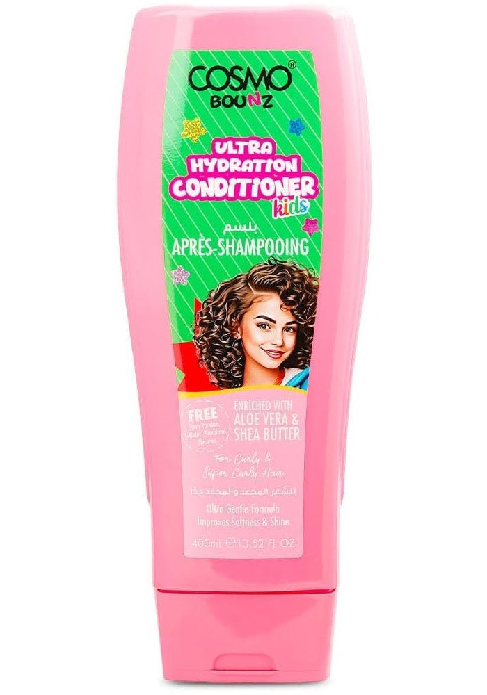 COSMO Bounz Ultra Hydration Conditioner for Kids - 400ml - Image 1