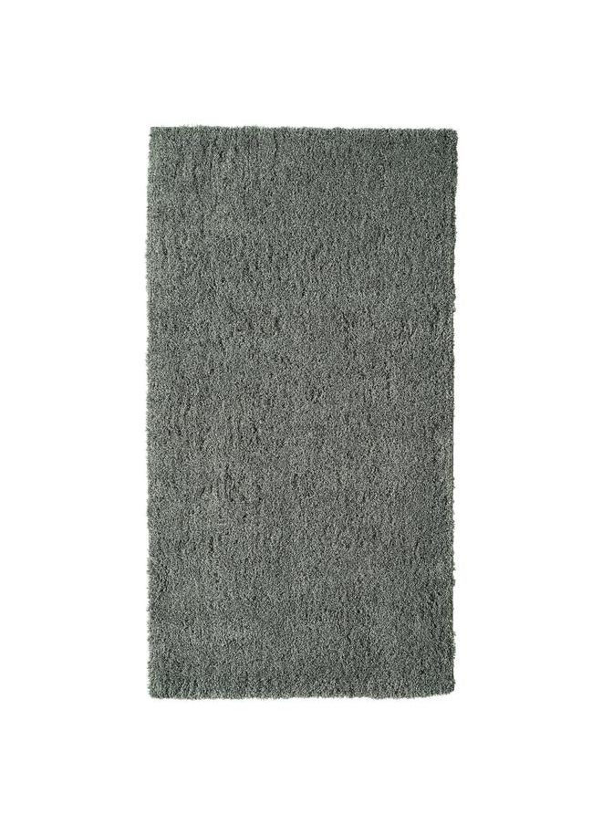 erorex Rug, high pile, dark grey, 80x150 cm  - Image 1