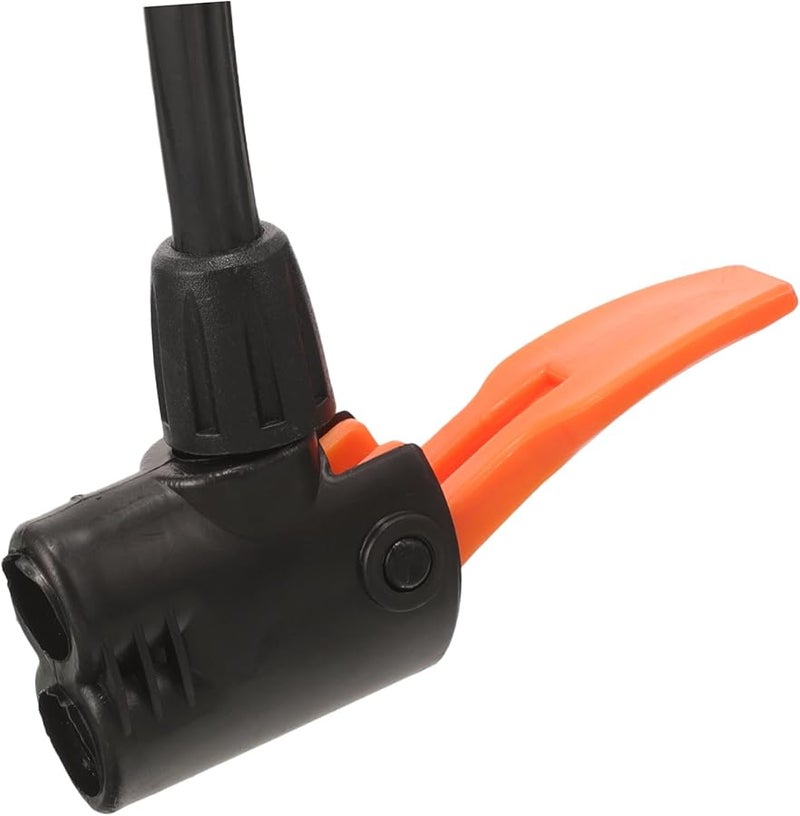 مضخة هواء مضغوطة مع مقياس ضغط للدراجات والدراجات البخارية وإطارات السيارات خفيفة الوزن - Image 4