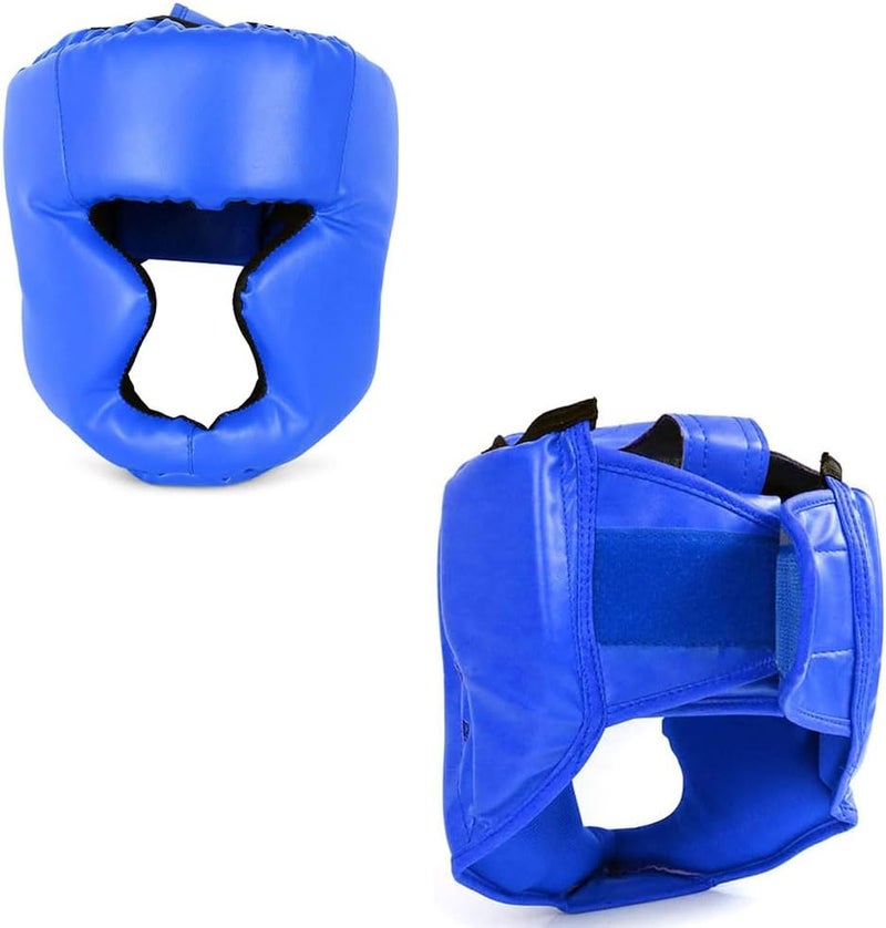 NEELABIL Gulf user preference oriented build Kickboxing Head Guard for Adults & Kids, MMA Sparring Helmet(blue) | Soft Comfortable Padding, Durable Wear-Resistant Boxing Headgear - خوذة ملاكمة للكبار والصغار Global sizing options - Image 3