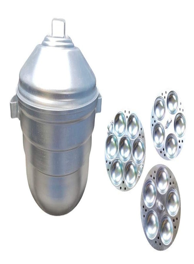 CHILLATAI Aluminium Idly Maker/Idly Cooker Idly Pot 17 Idlys - Image 2