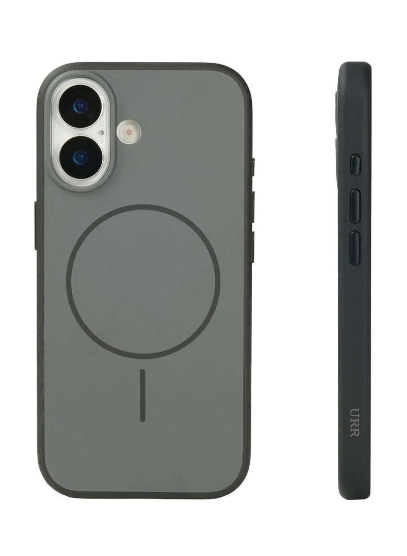 URR LAMDA Matte Case for iPhone ‏17 - Black - Image 3