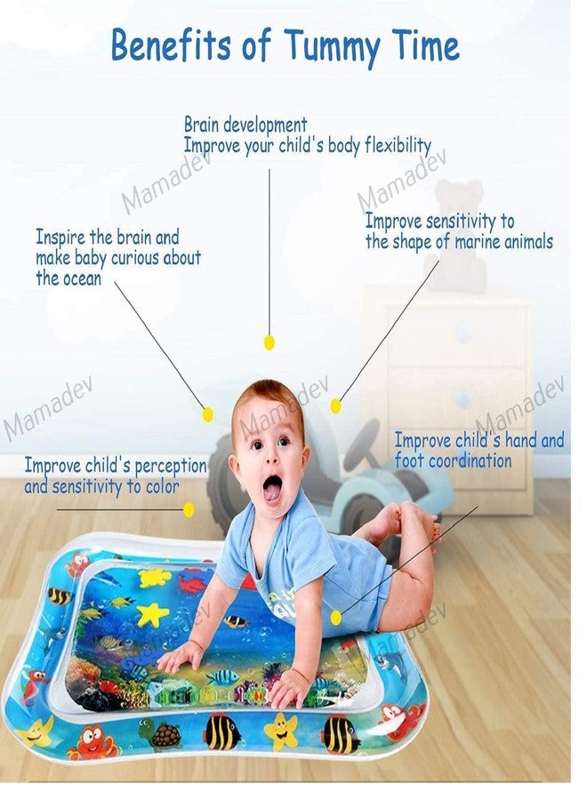 Mamadev®:- Baby Kids, Water Play Mat Toys, Leakproof Water Play Mat, Water Play Mat for Baby, Indoor and Outdoor Water Play Mat(Multi Color)(1 PIS) - Image 5