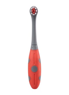 Mombella Ladybug Toddler Soft Bristle Toothbrush | Dupont Bristles | BPA-Free | Baby Friendly Design | Dishwasher Safe | Ideal for 12-18 Months | 17.5 x 6 x 1.8 cm  - Image 1
