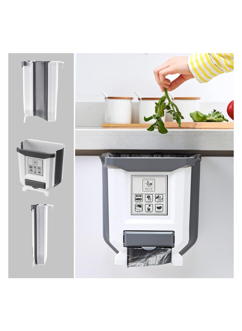 foldable waste bin  kitchen waste bin hanging for kitchen waste bin, waste bin for kitchen, cupboard door, car, bathroom, office and bedroom (white) - pzsku/ZD780B507B0C532ACEF8BZ/45/_/1724497077/8e1ce3d9-43af-4cb1-9f5a-ac3fc8211f16