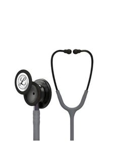 ليتمان 3M Littmann Classic III سماعة مراقبة الدخان الكستناء أنبوب رمادي جذع رمادي بنفسجي وسماعة دخان 27 بوصة 5873  - Image 1