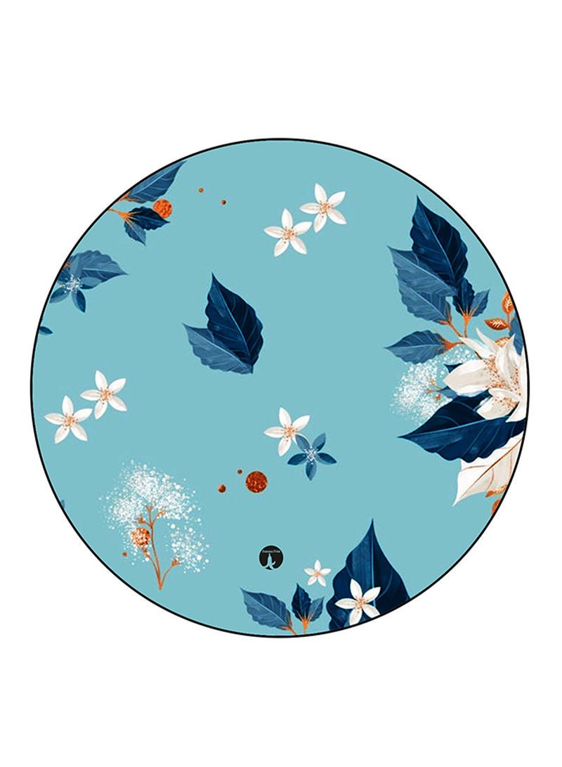 Flowers Printed Mouse Pad Multicolour