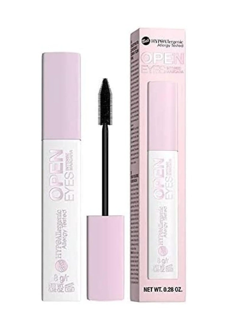 Bell Open Eyes Intensively Lengthening and Thickening Mascara Black 8g 