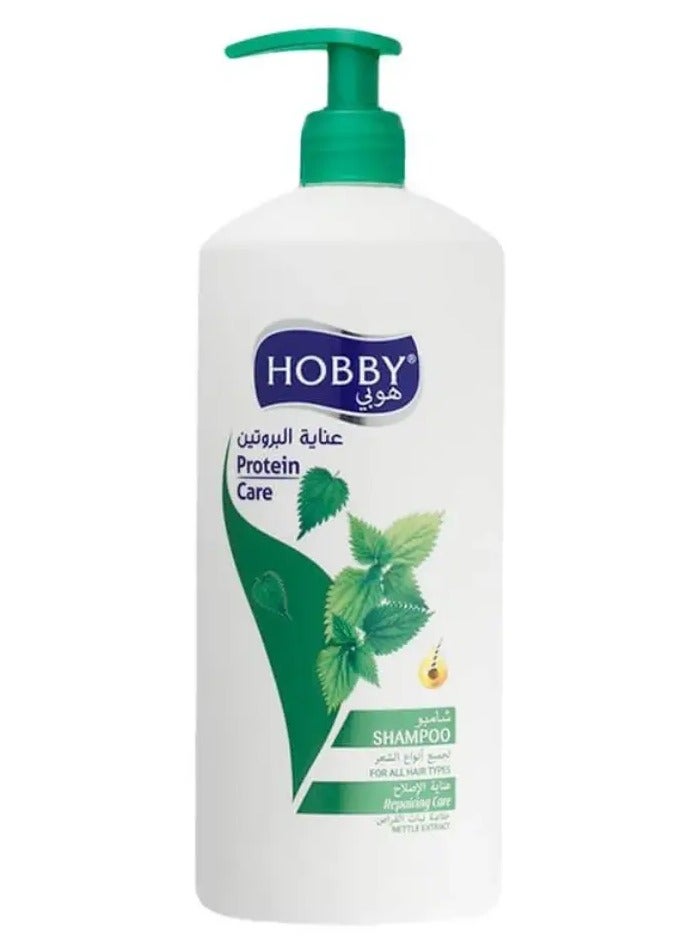 هوبي شامبو عناية بالبروتين بخلاصة نبات القراص - 1000 مل