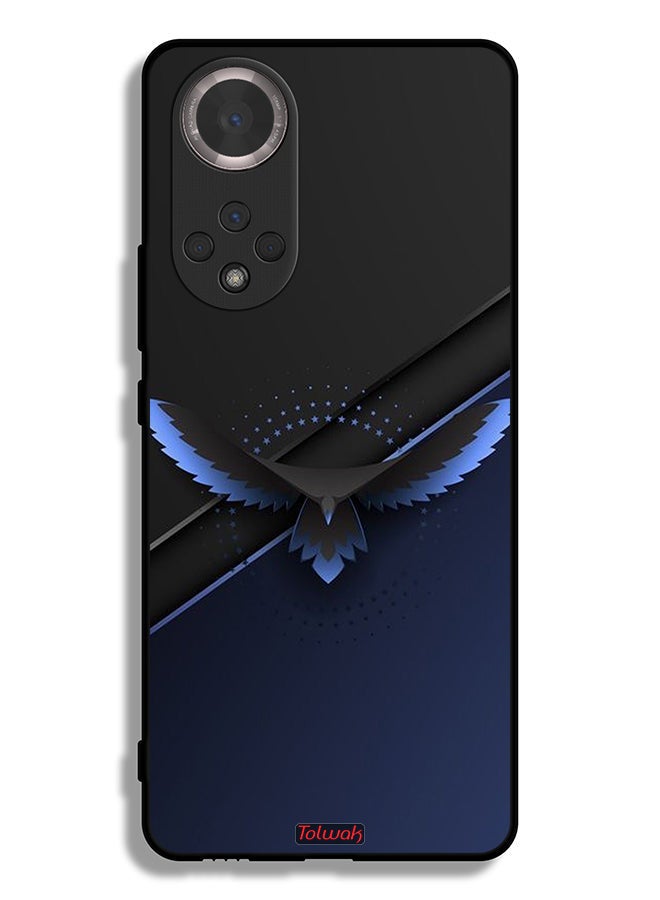 Tolwak غلاف حماية لهاتف هونر 50 مزين بفن تجريدي رقمي يرمز إلى النسر - Image 2