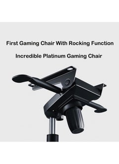 Gaming Chair Platinum Leather with Adjustable Hand Rest and Rocking Function - Ultimate Comfort for Gamers - pzsku/ZD780D8E1514B80DC477CZ/45/_/1730356778/62021166-a7ef-4b19-9a9a-cdafecfaee92